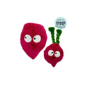H&K Pop 'N Fetch D Beet Small Plush Squeak Crinkle