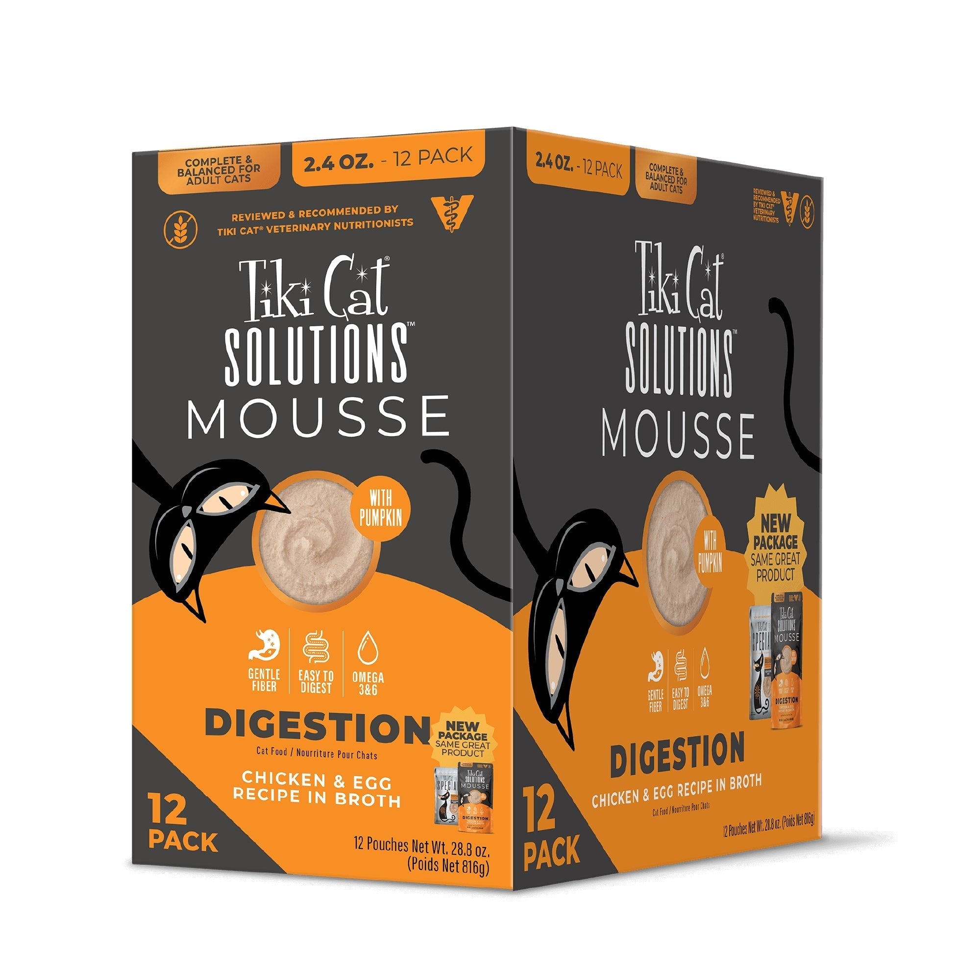 Tiki Pet Cat Solutions Topper Tummy 1.5oz. (Case of 12)