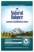 Natural Balance Pet Foods Limited Ingredient Dry Dog Food Chicken & Brown Rice 12lb