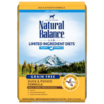 Natural Balance Pet Foods Limited Ingredient Reserve Grain Free Puppy Dry Dog Food Duck & Potato 12lb