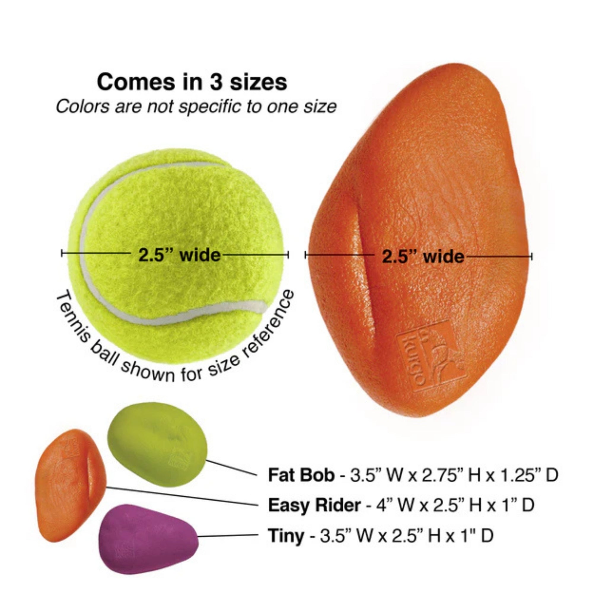 !KURGO D SKIPPING STONES 3PK