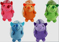 Multipet Hedgehog Plush Dog Toy Assorted 1ea/8 in