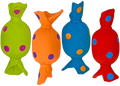 Multipet Latex Candy with Squeaker Dog Toy Assorted 1ea/3 in
