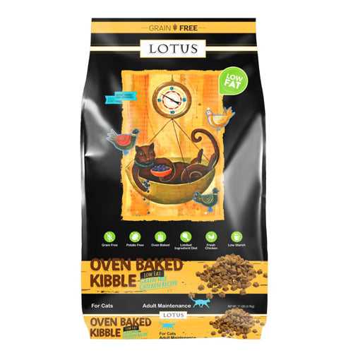 Lotus Cat Grain Free Low Fat Chicken 11 lbs.