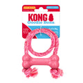 KONG Puppy Goodie Bone w/ Rope Pink XSmall Up to 5 lbs