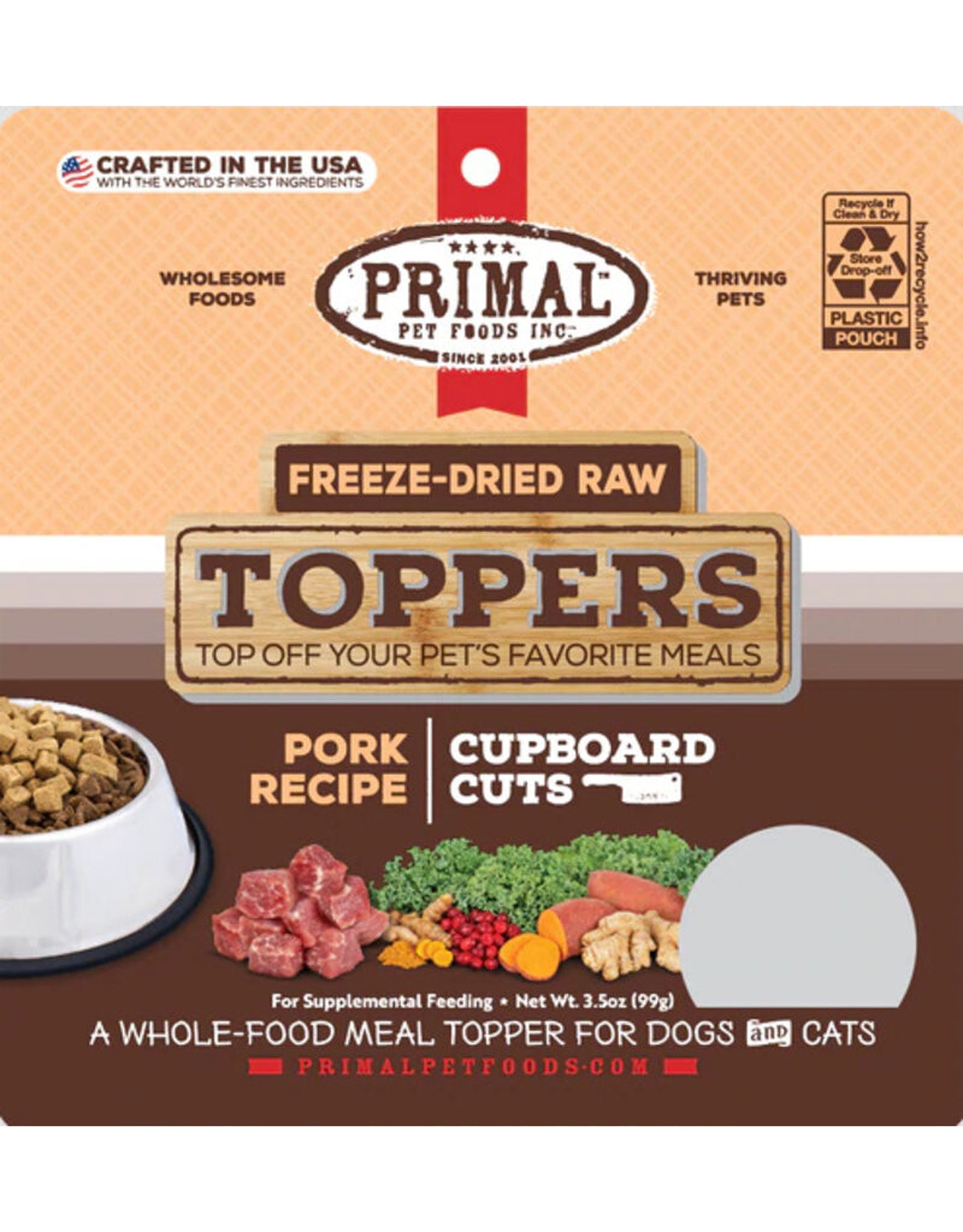 !PRIMAL D CUPBRD FZD PRK 3.5OZ