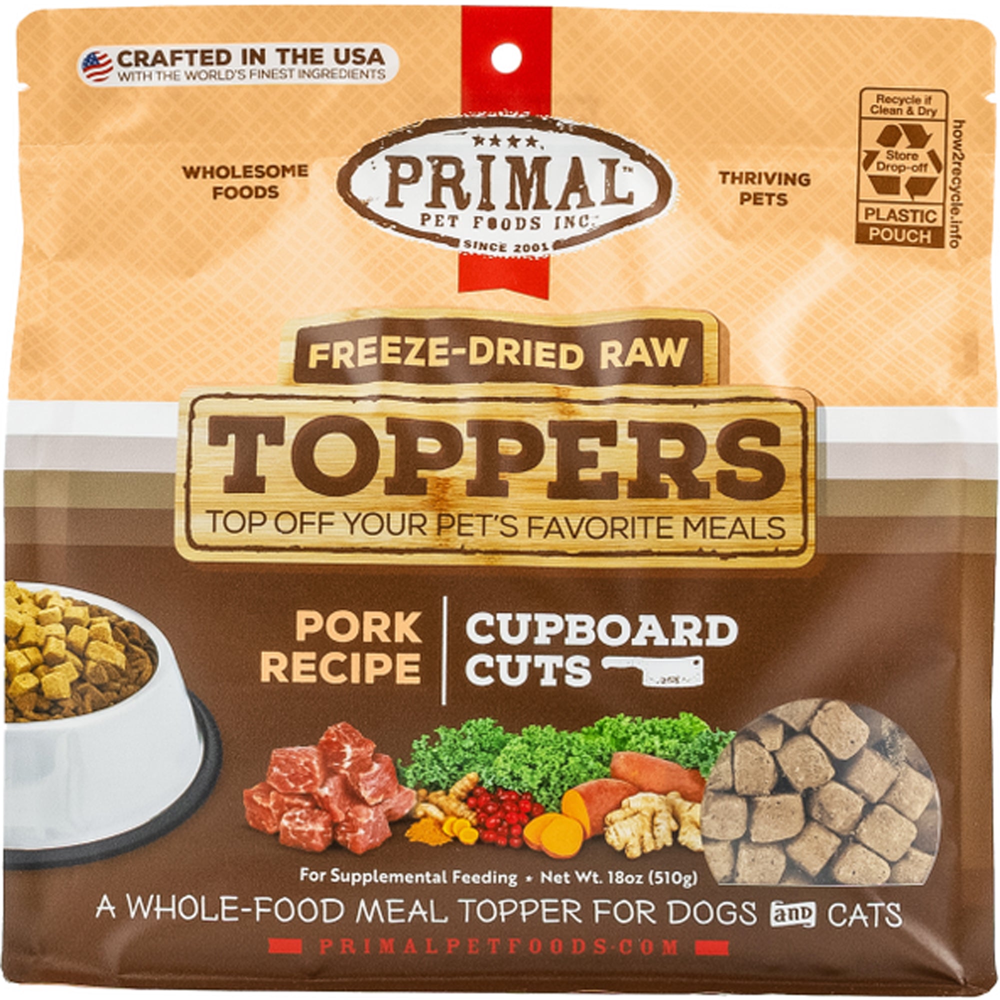 !PRIMAL D CUPBRD FZD PRK 18OZ