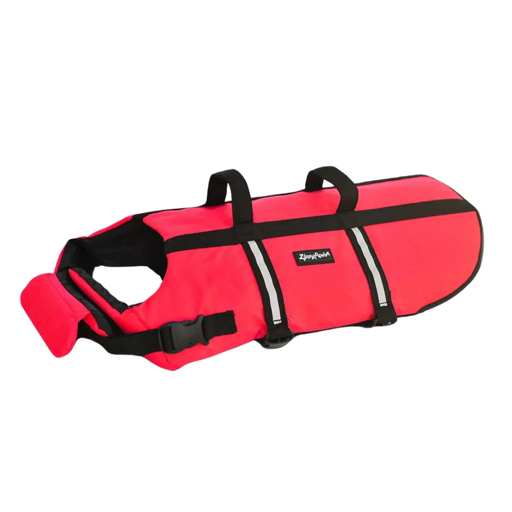 ZippyPaws Adventure Dog Life Jacket Red, 1ea/XXS