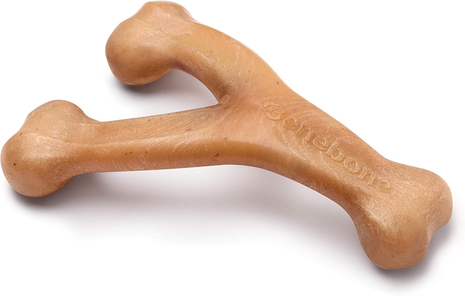 Benebone Wishbone Durable Dog Chew Toy for Aggressive Chewers Real Chicken
