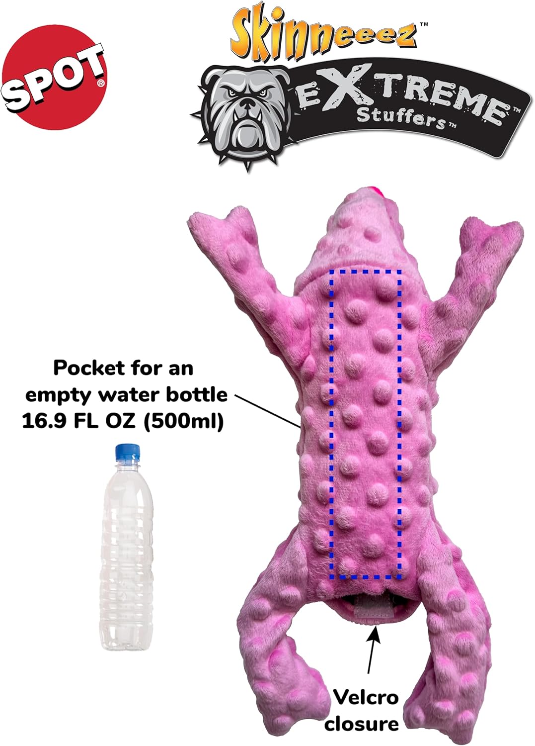 Skinneeez Extreme Dog Toy Stuffer Pig 1ea/14 in