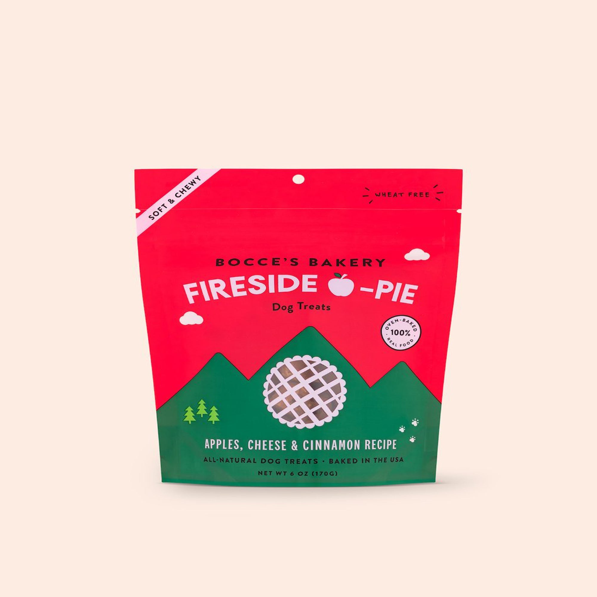 Bocces Bakery Dog Soft And Chewy Fireside 6 oz