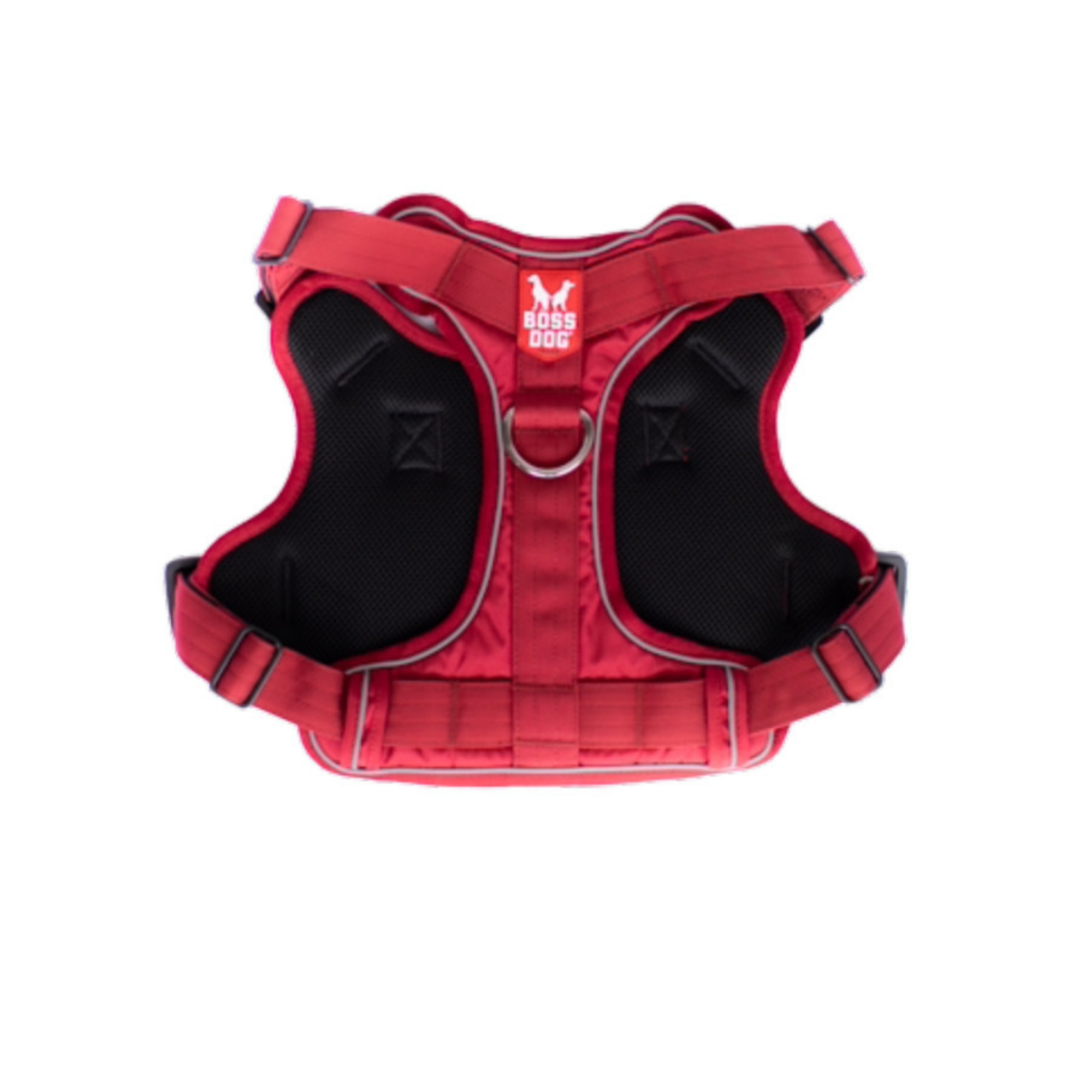Boss Dog Tactical Dog Harness Red, 1ea/SM