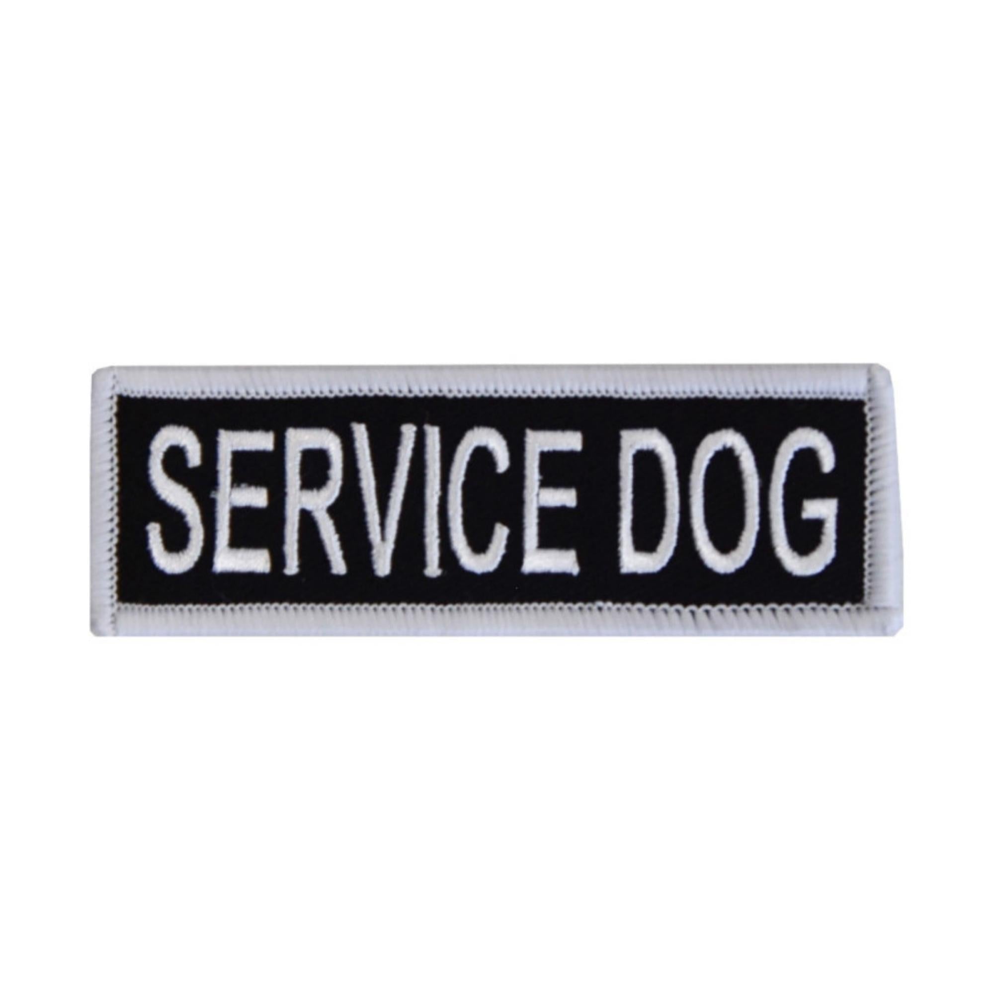 Boss Dog Tactical Harness Patch Service Dog, 1ea/SM