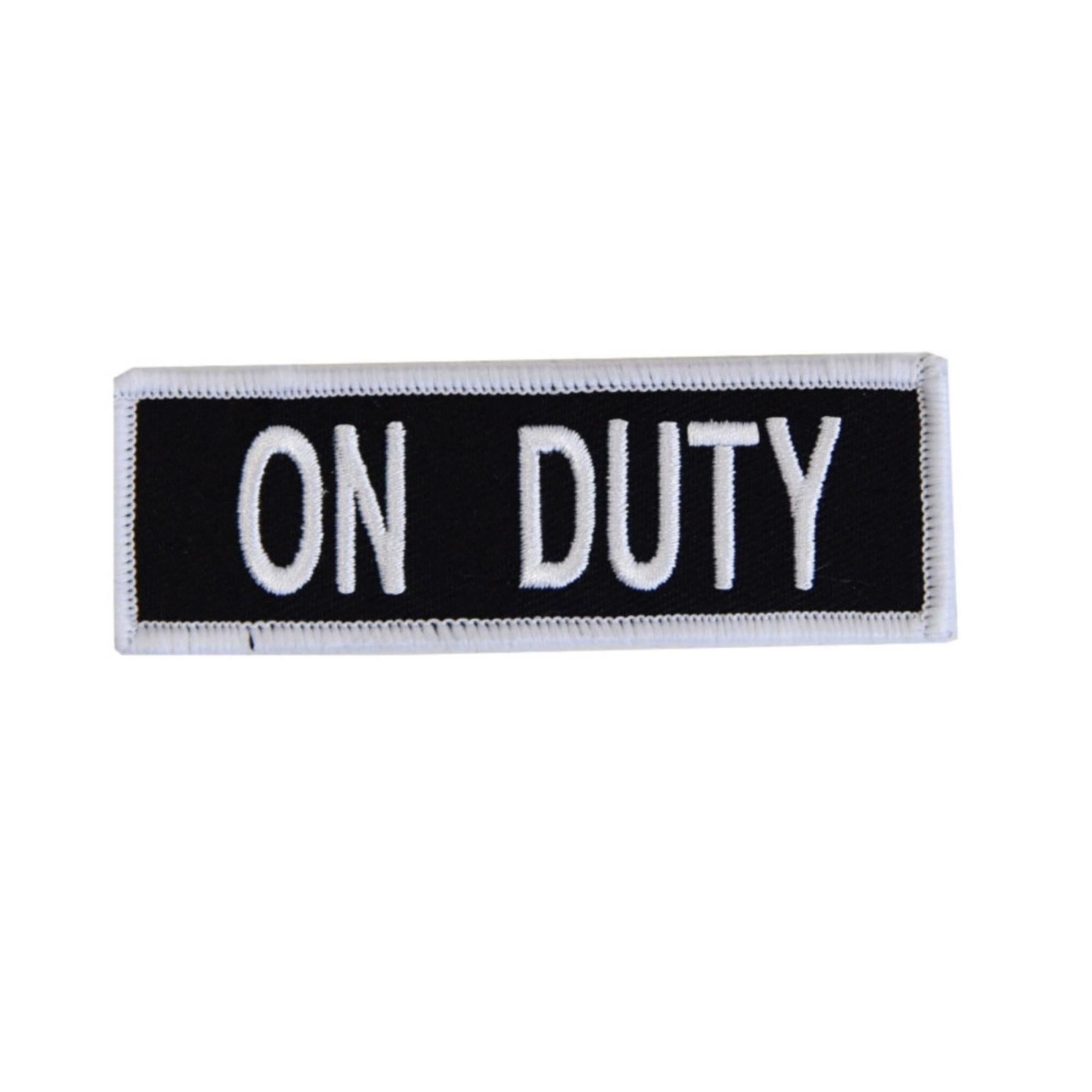 Boss Dog Tactical Harness Patch On Duty, 1ea/SM