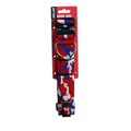 Boss Dog Tactical Adjustable Dog Collar Red, White,  Blue, 1ea/XL, 2028 in