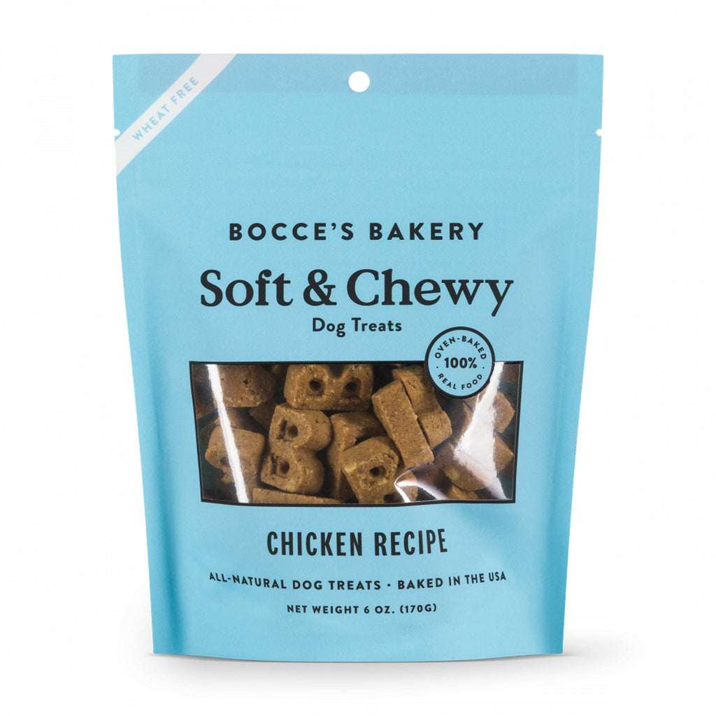 Bocces Bakery Dog Soft And Chewy Chicken 6oz