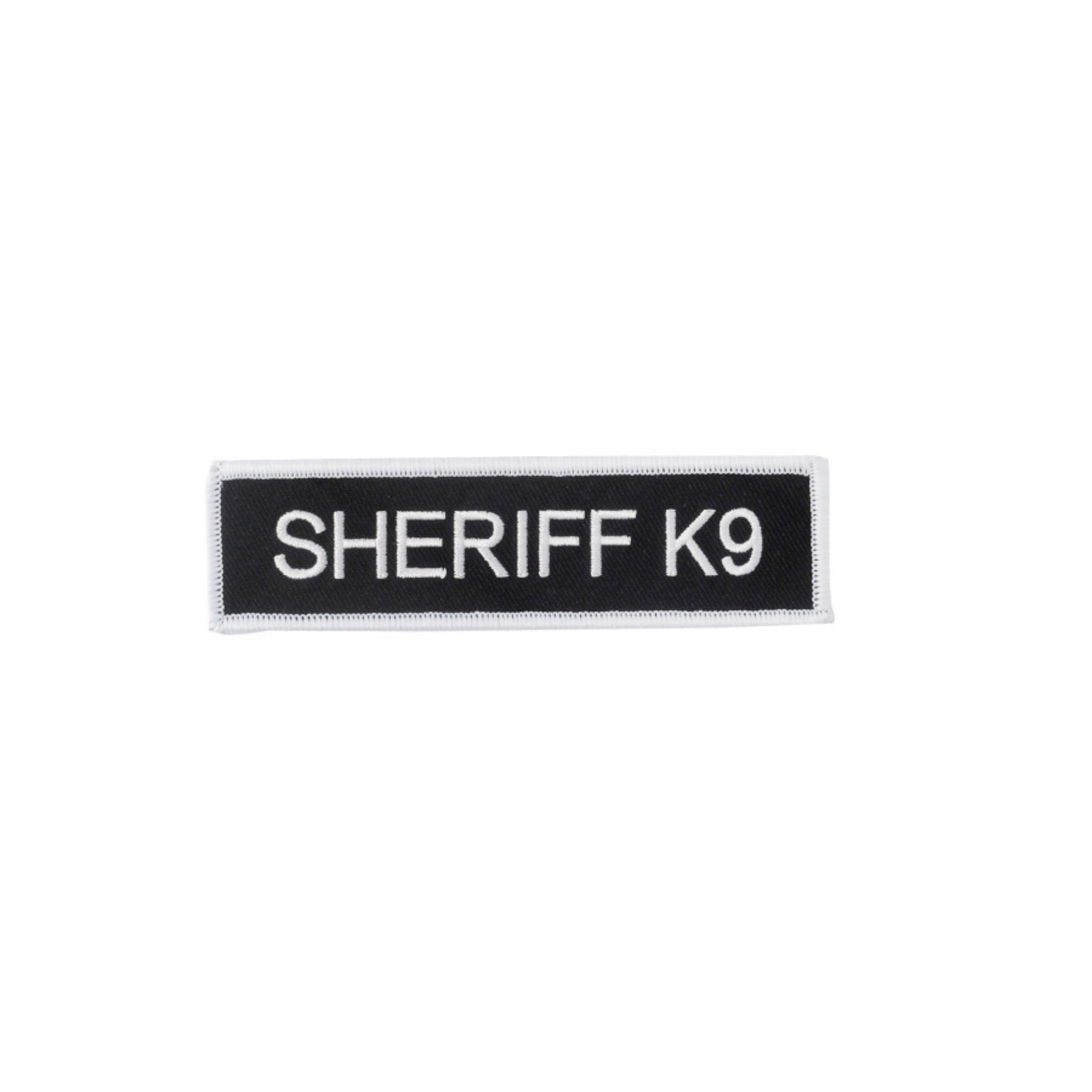 Boss Dog Tactical Harness Patch Sheriff K9, 1ea/LG