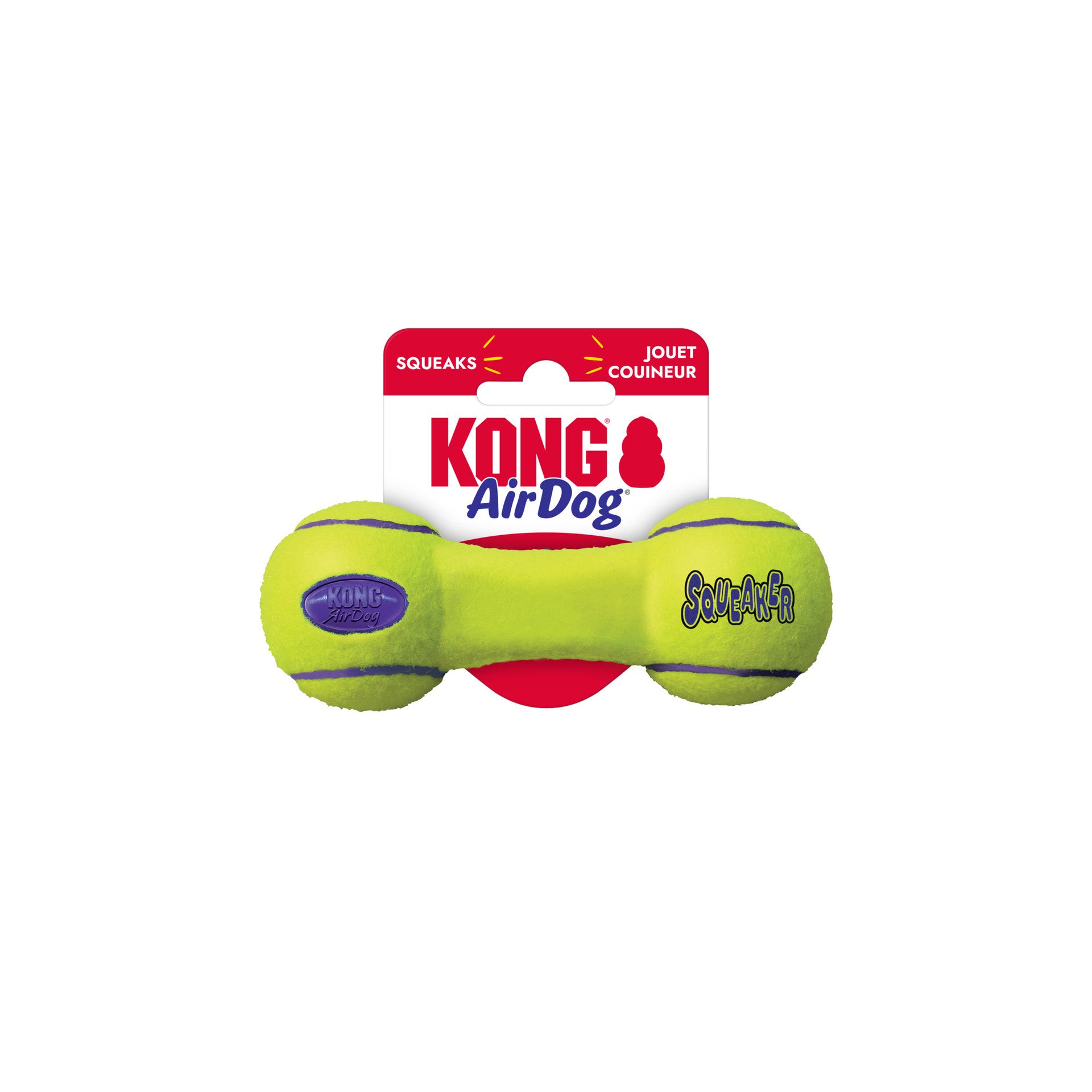 AirDog Squeaker Dumbbell
