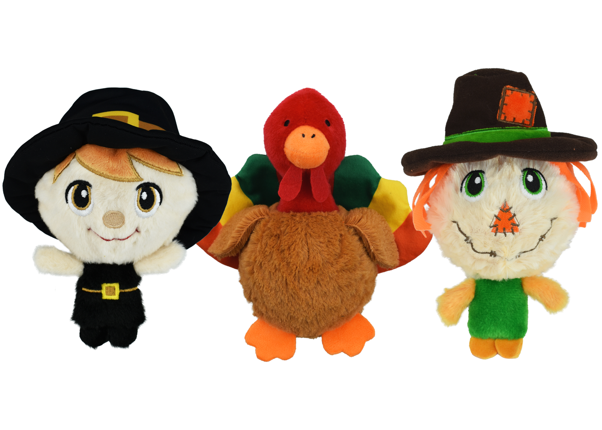 Multipet Harvest Knobby Noggins 7"