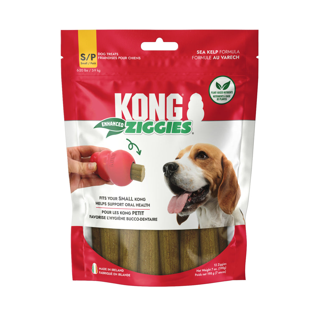 kong Ziggies Enhanced Small Up to 20 lbs