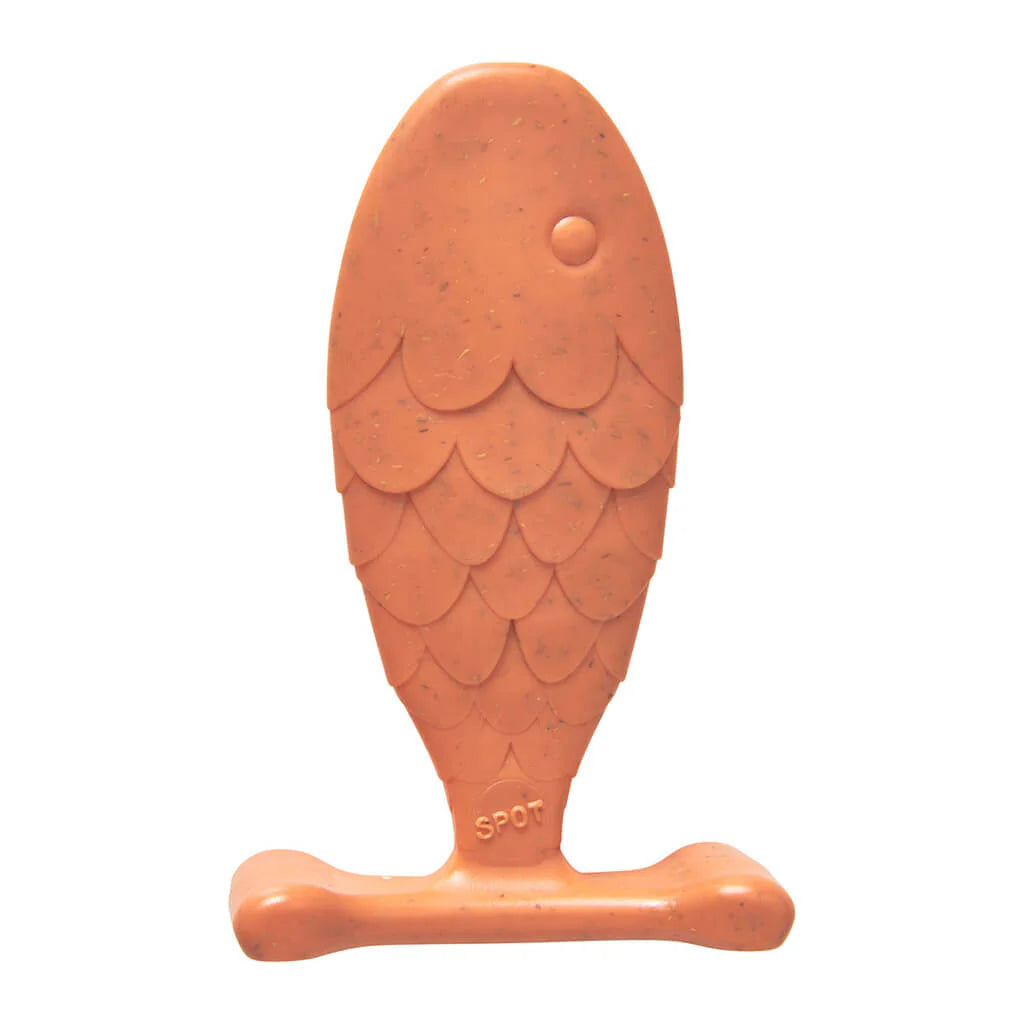 Bam-Bone Fish Salmon Dog Toy Salmon 7 in