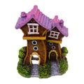 Blue Ribbon Pet Products Fun House Village Ornament Purple Roof Small