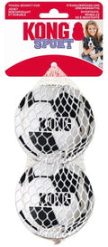 KONG Sport Soccer Balls Dog Toy Soccer Ball Large, 2 pk