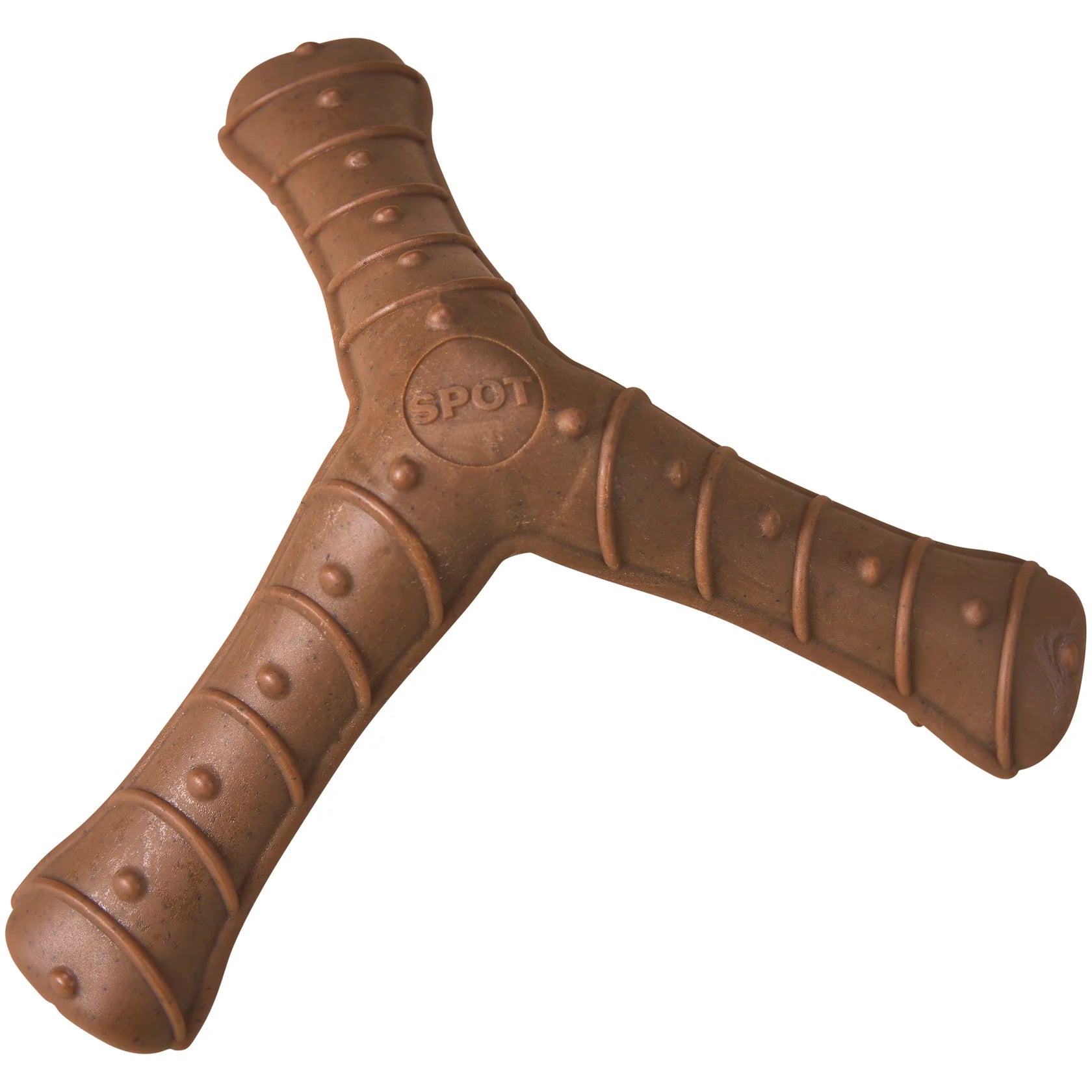 Bam-Bone + Tripod Dog Toy Bison 8 in