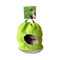 A & E Cages Happy Beaks Snuggle Sack Bird Hut Assorted  1ea/XL