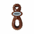 Bam-Bone Dental Dog Toy Pacfier Bison 5.5 in