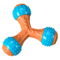 Bam-Bone + Giggler Dog Toy Tripod Peanut Butter 6 in