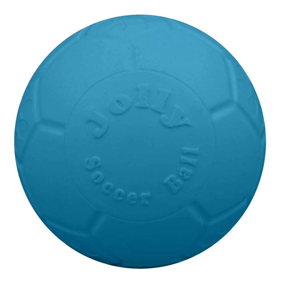 Jolly Pet Soccer Ball Boxed Dog Toy Blue Small, 5.5 in